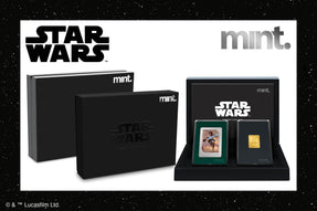 The Star Wars™ mint Trading Coins include 6 different sets, a total of 51 coin designs, each one individually numbered with its own rare mintage. Made from pure silver or gold, they feature your favourite characters and the iconic movie posters.