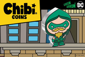 DC Chibi® Coin Series – 2022 Coin for GREEN ARROW™! - New Zealand Mint
