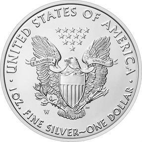 1oz Silver Bullion Coin US Eagle (Random Year) US of A, 1oz Fine Silver One Dollar.