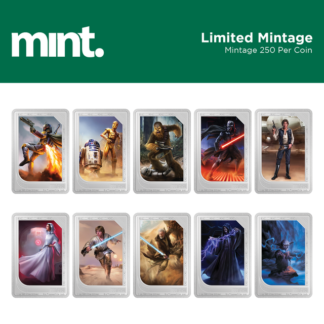 mint Trading Coins – Star Wars™ - Limited Mintage