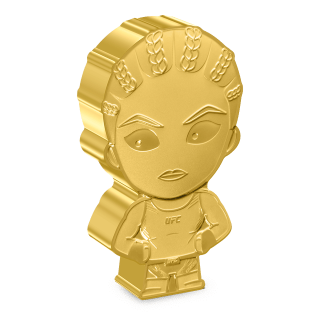 UFC® – Alexa Grasso 1oz Silver Chibi® Coin Gilded Version - Includes a 1 in 10 Chance to Win this Bonus!