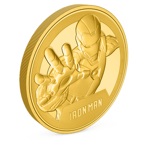 Marvel Iron Man 1oz Gold Coin