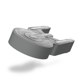 Star Trek – U.S.S Enterprise NCC-1701 1oz Silver Coin with Milled Edge Finish.