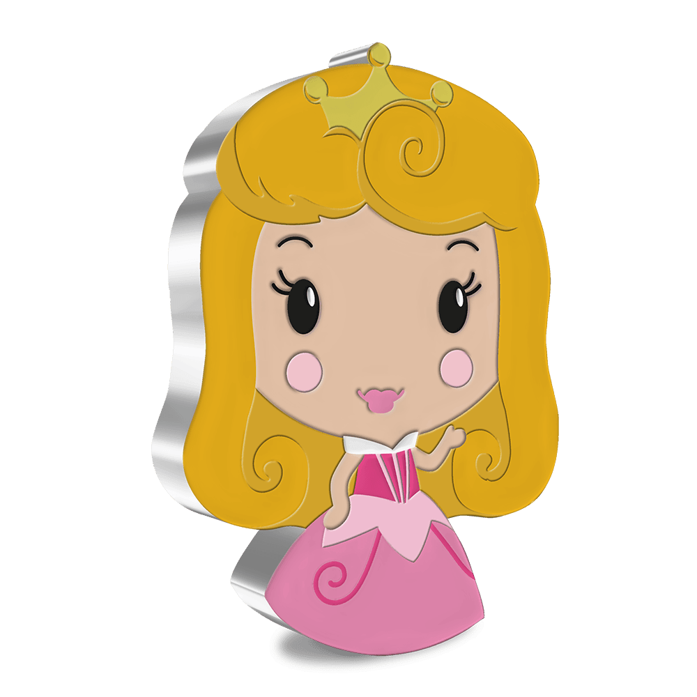 Aurora 1oz Silver Chibi® Coin – Disney Princess
