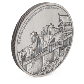THE LORD OF THE RINGS™ - Rivendell 1oz Silver Coin - New Zealand Mint