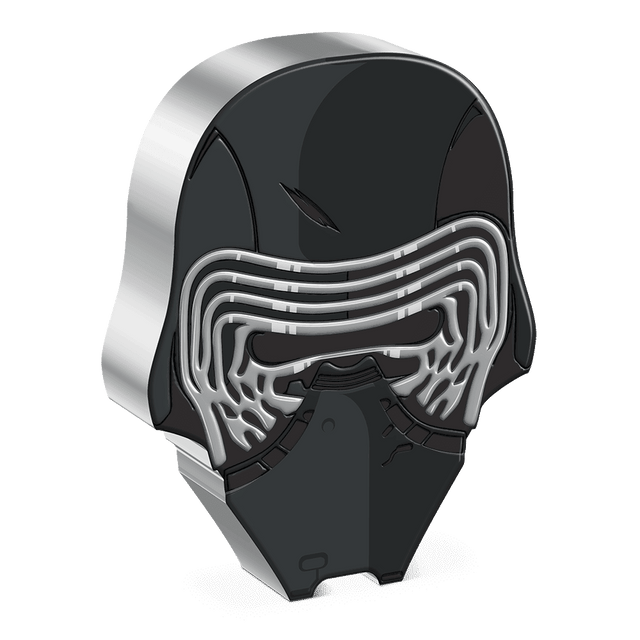 The Faces of the First Order™ – Kylo Ren™ 1oz Silver Coin - New Zealand Mint