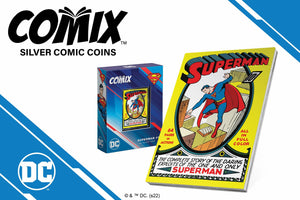 It’s SUPERMAN™ #1 on New COMIX™ Coin!