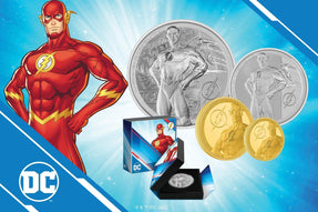 The Fastest Man Alive Has Raced onto New DC Classic Coins! - New Zealand Mint