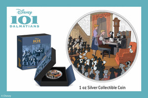 Just Spotted! New Silver Coin for Disney 101 Dalmatians!
