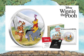 Last Coin in this Disney Collection features Pooh & Friends - New Zealand Mint