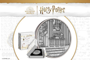 Unlock the magic in Dumbledore’s Office with these Pure Silver Coins!