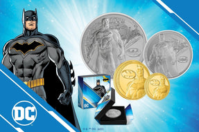 The Caped Crusader, BATMAN™ on DC Classic Coins. - New Zealand Mint