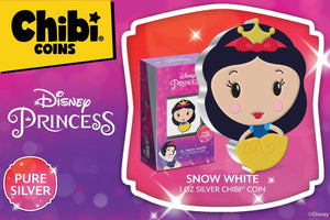 Second Disney Princess Chibi® Coin Launches Today!