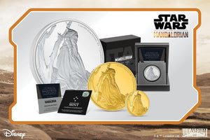 Limited Edition Gold & Silver Coins for Ahsoka Tano™!