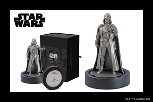 Sensational Silver Miniature of Star Wars Sith Lord™, Darth Vader!