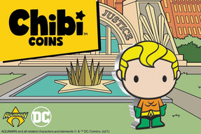 Chibi® Coin Collection Continues with the heir to the Seven Seas! - New Zealand Mint
