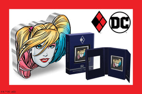 The Clown Princess of Crime on New DC Coin! - New Zealand Mint