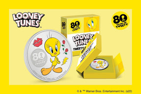 80 Years of Tweety! Celebrate with a Pure Silver Memento - New Zealand Mint