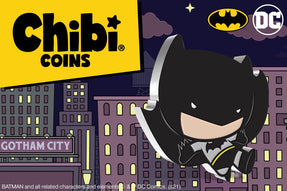 New Chibi® Coin features The Dark Knight™ Mid Flight! - New Zealand Mint
