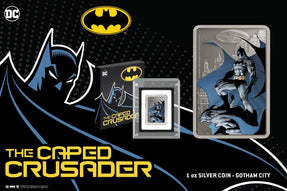 Incredible THE CAPED CRUSADER™ Coin Collection Launches Today with GOTHAM CITY™ - New Zealand Mint