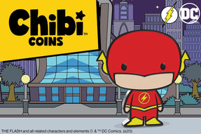 New Chibi® Coin for the Fastest Man Alive - THE FLASH™ - New Zealand Mint