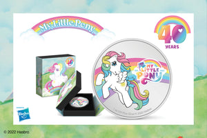 Celebrate the 40th Anniversary of My Little Pony with a Silver Coin!