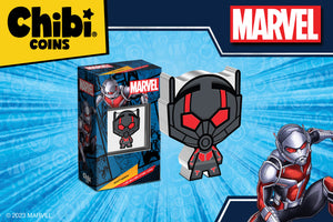 Size-Shifting Super Hero, Ant-Man™ on First Marvel Chibi® Coin!