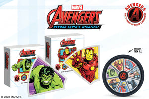 Collecting our Avengers 60th Anniversary Series? New Coins Here Now!