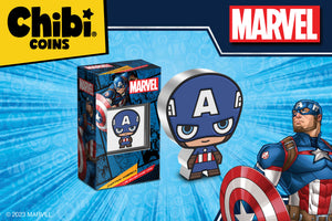 Captain America Stands Ready on New Chibi® Coin!