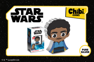 The Heroic Lando Calrissian™ on New Star Wars™ Chibi® Coin!