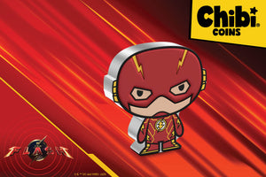 Travel Back in Time with THE FLASH™! New DC Movie Chibi® Coin