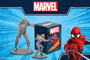 Impressive Pure Silver Miniature of Marvel’s Spider-Man!