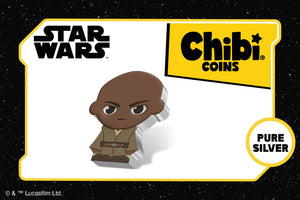 Jedi™ Master, Mace Windu™ on New Chibi® Coin!