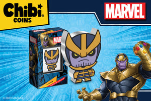 Unleash the Power of Thanos! New Marvel MEGA Chibi® Coin