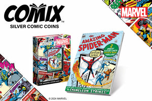 Swing into Silver: Marvel Spider-Man COMIX™ Coin!