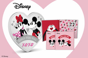 Disney’s Mickey Mouse & Minnie Mouse on 2024 Love Coin!