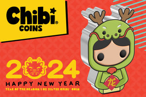 Give the Gift of Good Fortune this 2024 Lunar New Year! New Chibi® Coin