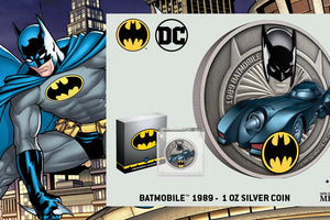 1989 Batmobile - Next Batmobile Collectible Coin