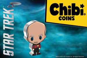 Travel Aboard the Enterprise-D with this Star Trek Chibi® Coin!