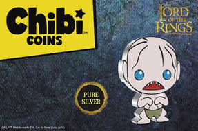 Fifth THE LORD OF THE RINGS™ Chibi® Coin for Gollum! - New Zealand Mint