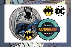 1997 Batmobile Coin Wins BEST GEEKY GIFT: COLLECTIBLES! - New Zealand Mint