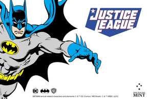Celebrate 60 Years of the JUSTICE LEAGUE™ with BATMAN™! - New Zealand Mint