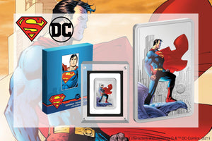 Fan favourite SUPERMAN™ on 1oz silver coin - Limited edition collectible