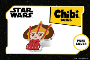 Courageous and Hopeful Leader Padme Amidala™ on New Chibi® Coin!