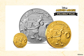 Celebrating Disney Mickey Mouse’s Debut on Limited Gold & Silver Coins - New Zealand Mint