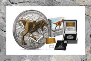 Start your Dinosaur Coin Collection with the Towering T-Rex