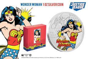 Calling all JUSTICE LEAGUE Fans - own a piece of 60th Anniversary History! - New Zealand Mint