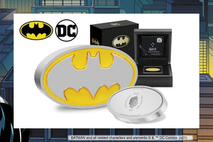 Celebrate BATMAN™ with this Limited-Edition Silver Coin