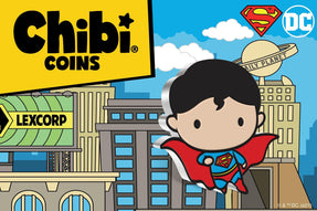 Next in the Chibi® Coin Collection – SUPERMAN™ Flying! - New Zealand Mint