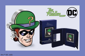 Do you have what it takes to solve his riddles? New DC Coin! - New Zealand Mint